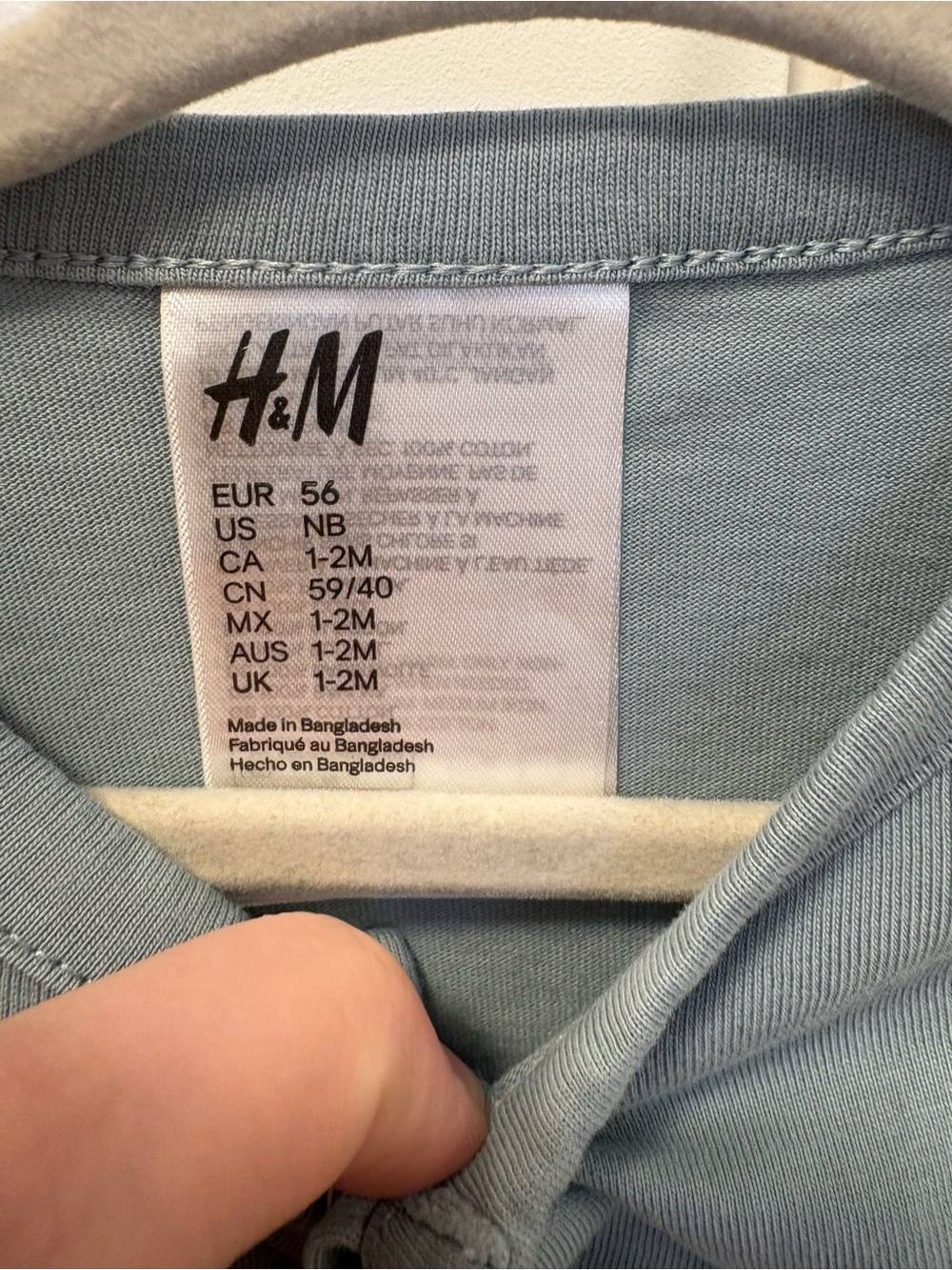 H&M Short-Sleeve Button Romper - Picture 2 of 5